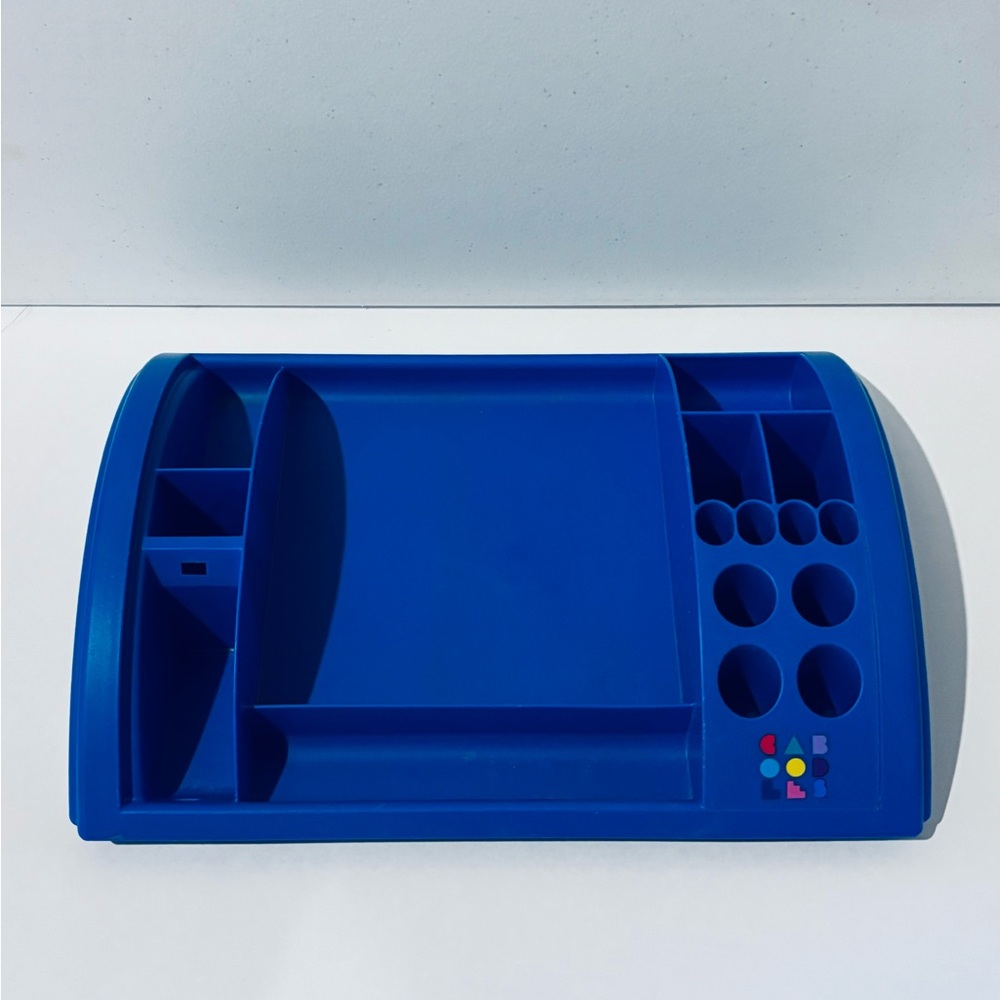 Vintage Caboodles Blue Makeup Organizer Tray